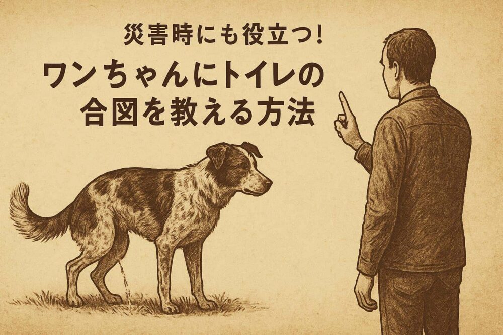 災害時にも役立つトイレトレーニング